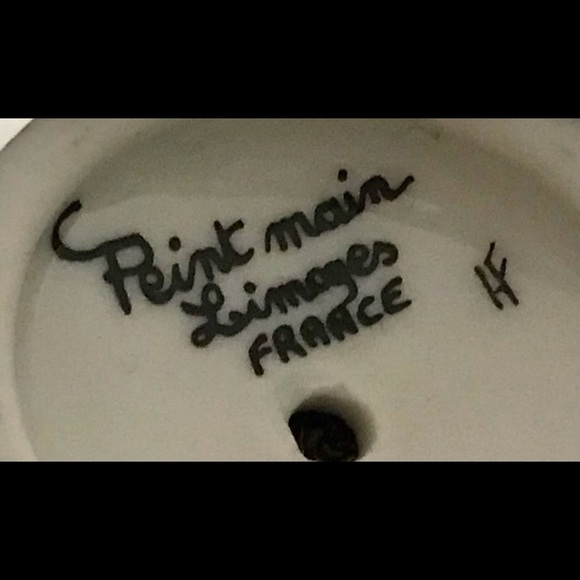 Limoges World Globe on Stand Gold Plated Hand Crafted Signed HF Original… - Picture 3 of 16